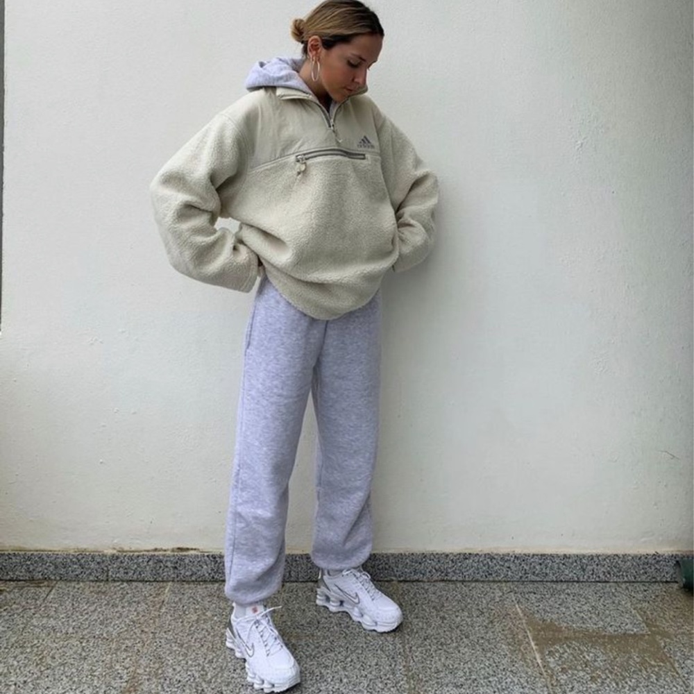 Grey Boohoo mix and match oversized joggers small
